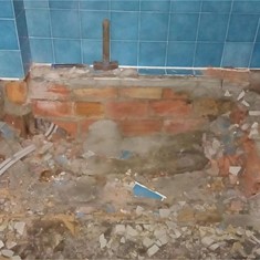 Demolición bañera