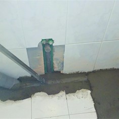 DESPLAZAMIENTO Y CAMBIO DE DESAGÜES Y AGUA