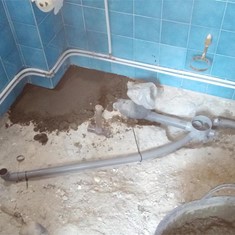 Reposición de desagües nuevos